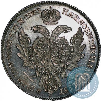 Picture Thaler 1753 year P "Albertusthaler"