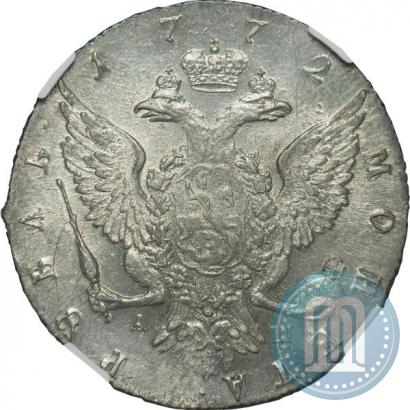 Picture 1 rouble 1772 year СПБ-АШ 