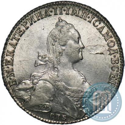 Фото 1 рубль 1776 года СПБ-ЯЧ 