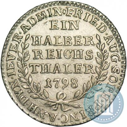Picture Ein reichsthaler 1798 year  "Dutchy of Jever"