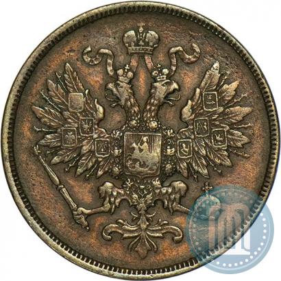 Фото 2 копейки 1861 года ВМ 