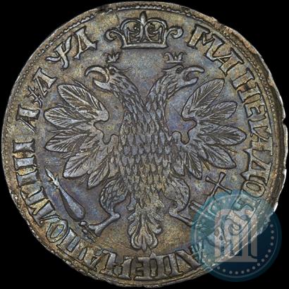 Фото Полтина 1704 года  "Портрет работы Ф. Алексеева"