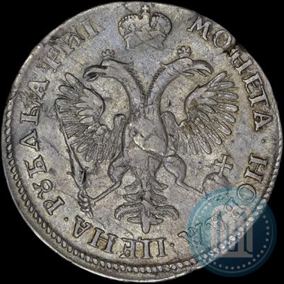 Фото 1 рубль 1718 года OK-L 