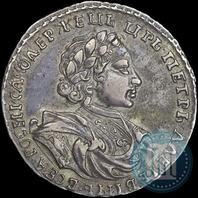 Picture Poltina 1720 year  "Portrait in armour"