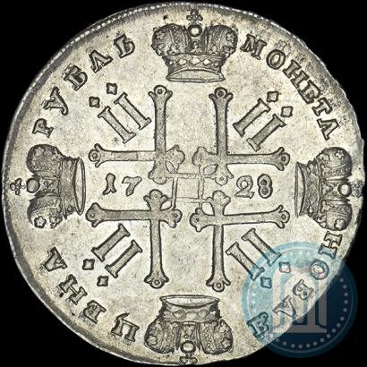 Picture 1 rouble 1728 year  "Type of 1728"