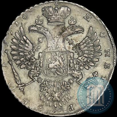 Фото 1 рубль 1730 года  