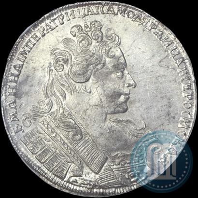 Picture 1 rouble 1731 year  