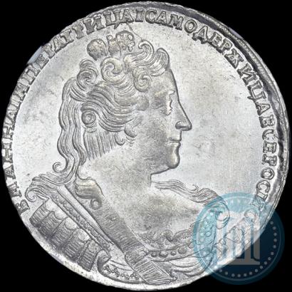 Фото 1 рубль 1733 года  