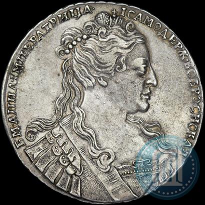 Фото 1 рубль 1734 года  "Тип 1734 года"