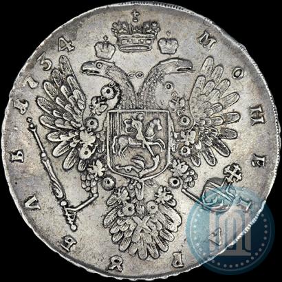 Фото 1 рубль 1734 года  "Тип 1734 года"