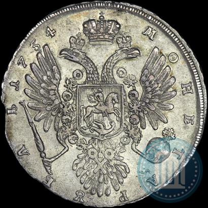 Picture 1 rouble 1734 year  "Type of 1734"