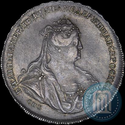 Picture 1 rouble 1740 year СПБ "Petersburg type"