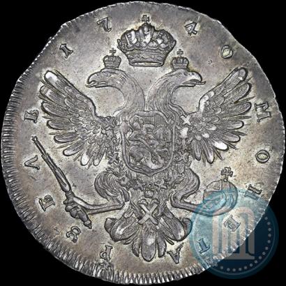 Picture 1 rouble 1740 year СПБ "Petersburg type"