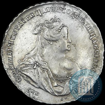 Picture 1 rouble 1740 year СПБ "Petersburg type"