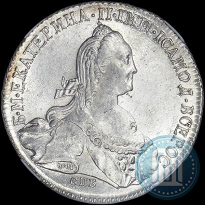 Фото 1 рубль 1774 года СПБ-ФЛ 