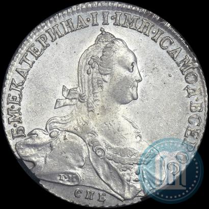 Picture 1 rouble 1775 year СПБ-ФЛ 