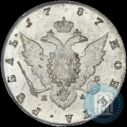 Picture 1 rouble 1787 year СПБ-ЯА 