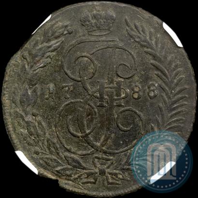 Picture 2 kopecks 1788 year ТМ 