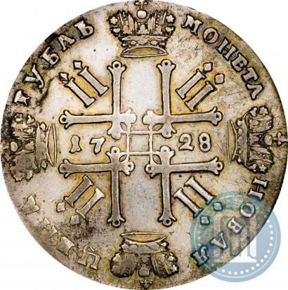 Фото 1 рубль 1728 года  "Тип 1728"