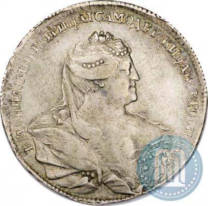 Picture Poltina 1737 year  "Moscow type"