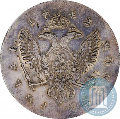 Picture 1 rouble 1742 year СПБ 