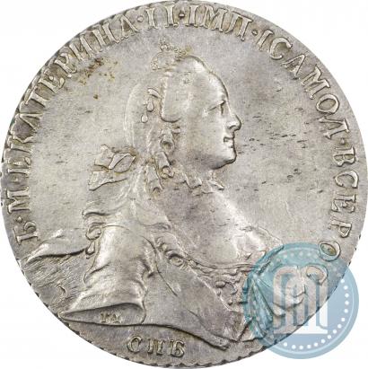 Picture 1 rouble 1764 year СПБ-СА 