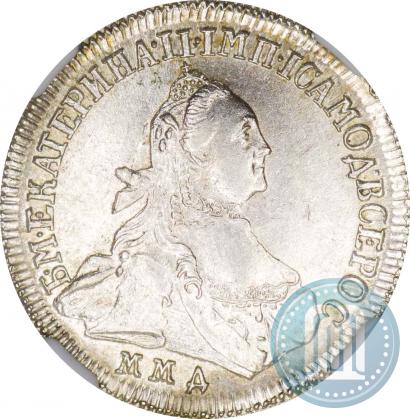 Фото 15 копеек 1765 года ММД 