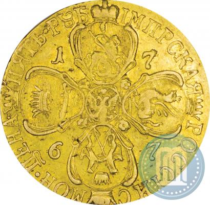Picture 5 roubles 1767 year СПБ 