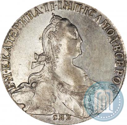 Picture 1 rouble 1774 year СПБ-ФЛ 