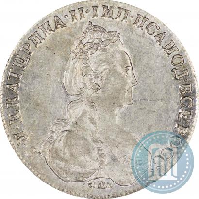 Фото 1 рубль 1780 года СПБ-ИЗ 