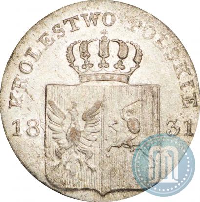 Picture 10 groszy 1831 year KG "Polish uprising"
