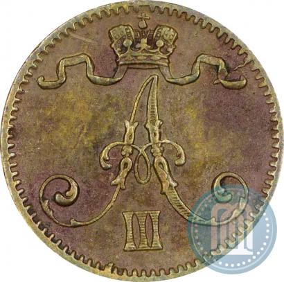 Фото 1 пенни 1884 года  