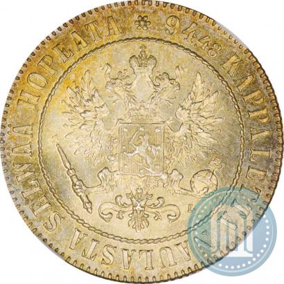 Picture 1 markka 1892 year L 