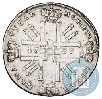 Picture 1 rouble 1727 year  "Petersburg type"