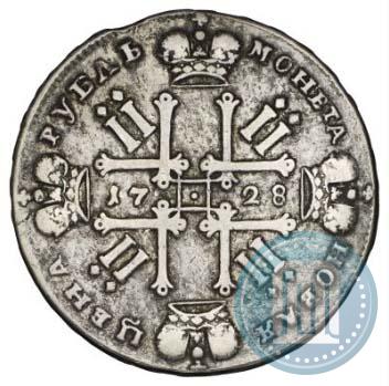 Фото 1 рубль 1728 года  "Тип 1728"