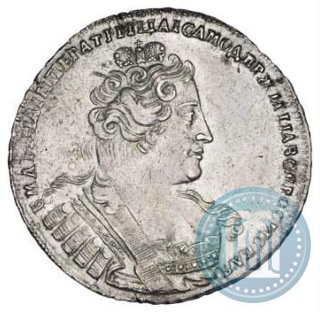 Picture 1 rouble 1733 year  