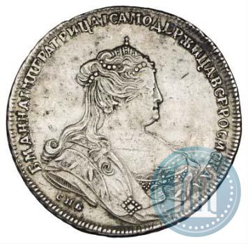 Picture 1 rouble 1738 year СПБ "Petersburg type"