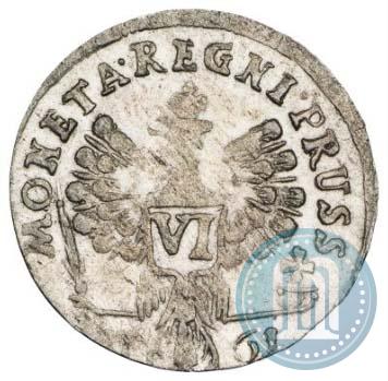Picture 6 groszy 1761 year  