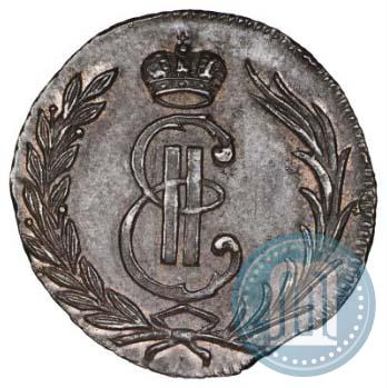 Picture 1 kopeck 1766 year  