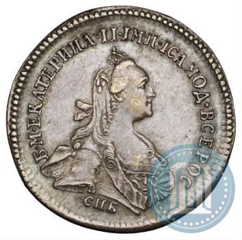 Фото Жетон 1766 года  "В память придворной карусели"