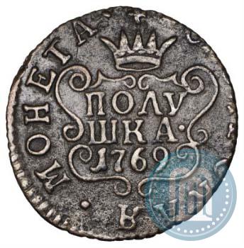 Фото Полушка 1769 года КМ 