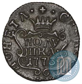 Фото Полушка 1773 года КМ 
