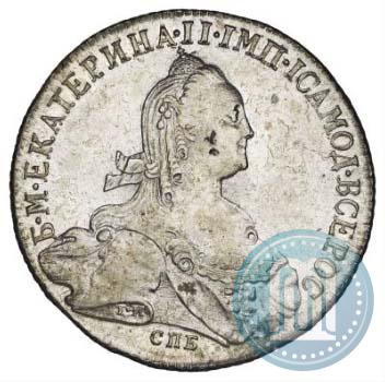 Фото 1 рубль 1774 года СПБ-ФЛ 