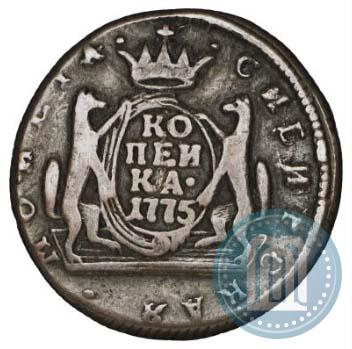 Фото 1 копейка 1775 года КМ 