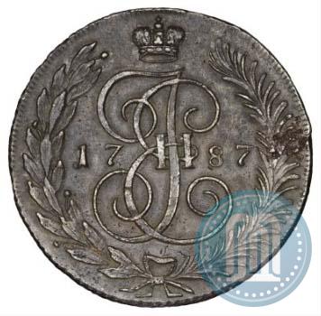 Фото 5 копеек 1787 года ТМ 