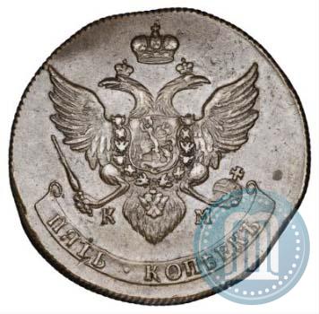 Picture 5 kopecks 1788 year КМ 
