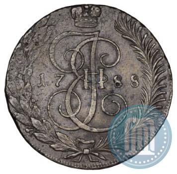 Picture 5 kopecks 1788 year ТМ 