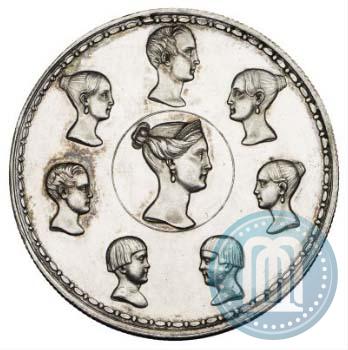 Picture 1,5 roubles - 10 złotych 1836 year П.У. "Family rouble"