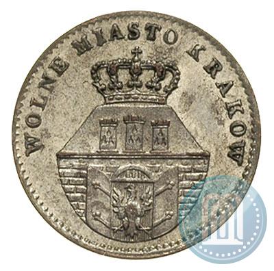 Фото 5 грошей 1835 года  "Свободный город Краков"