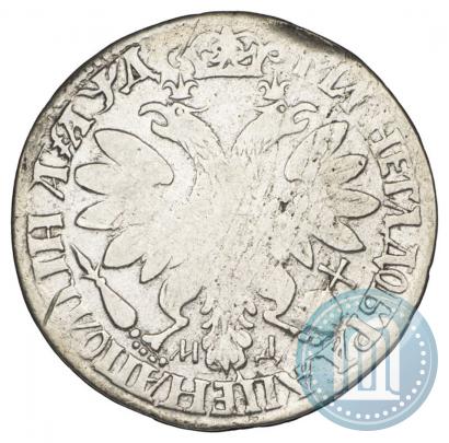 Фото Полтина 1704 года МД "Портрет работы Ф. Алексеева"